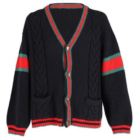 oversize cable knit cardigan gucci|gucci cable knit cardigan.